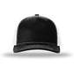 Unisex Five-Panel Trucker Cap - 112FP - Black/White