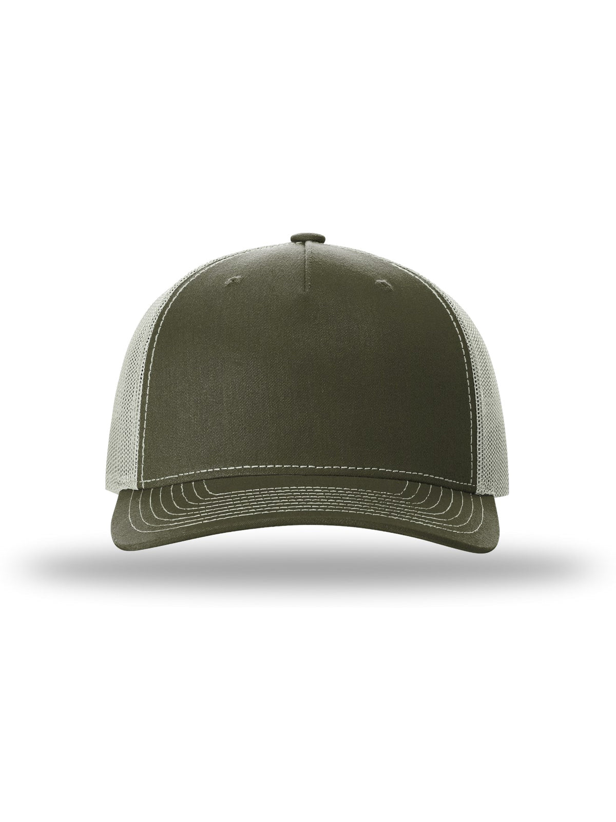 Unisex Five-Panel Trucker Cap - 112FP - Beetle/Quarry