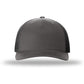 Unisex Five-Panel Trucker Cap - 112FP - Charcoal/Black