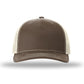 Unisex Five-Panel Trucker Cap - 112FP - Chocolate Chip/Birch