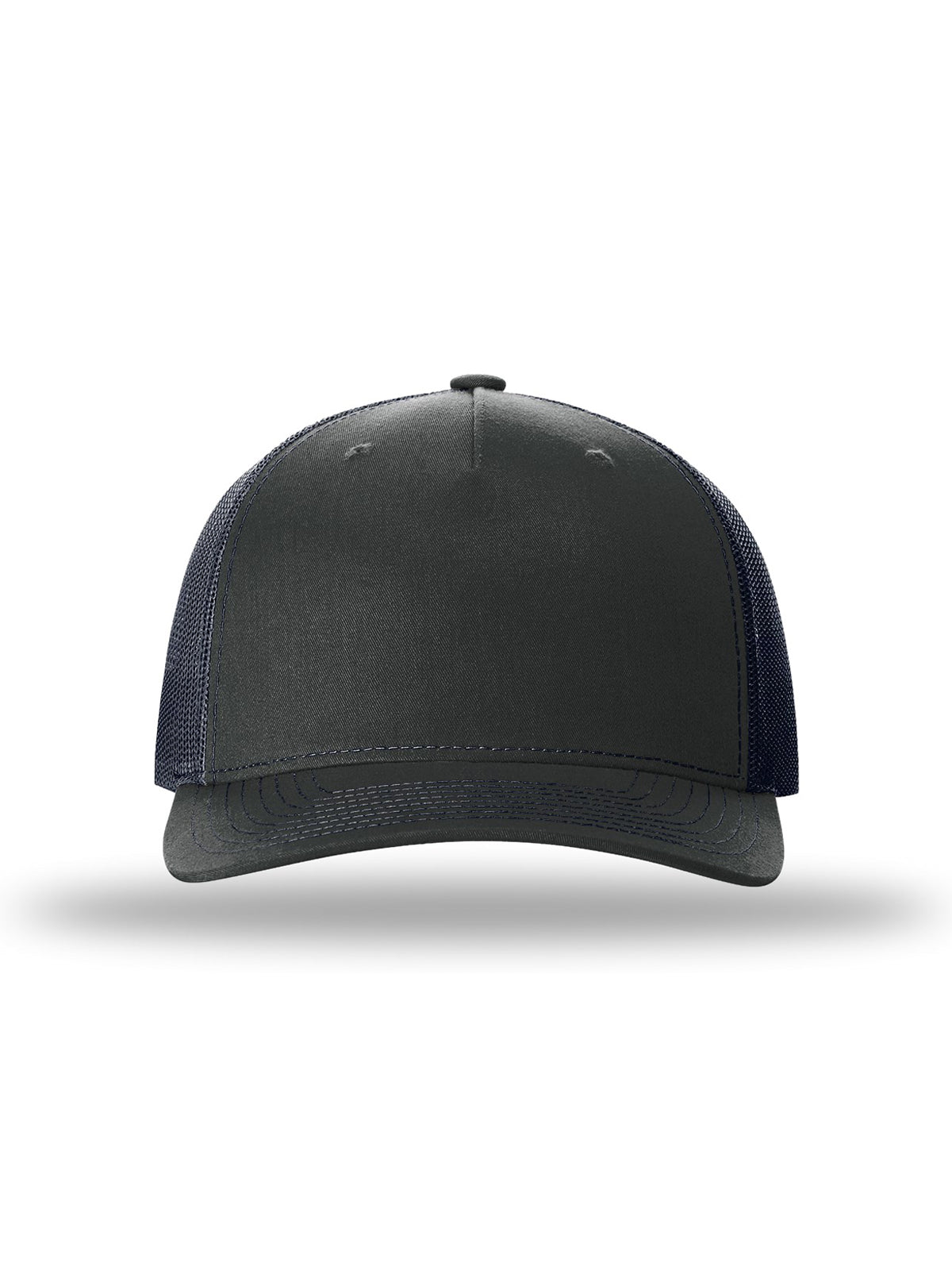 Unisex Five-Panel Trucker Cap - 112FP - Ombre Blue/Navy