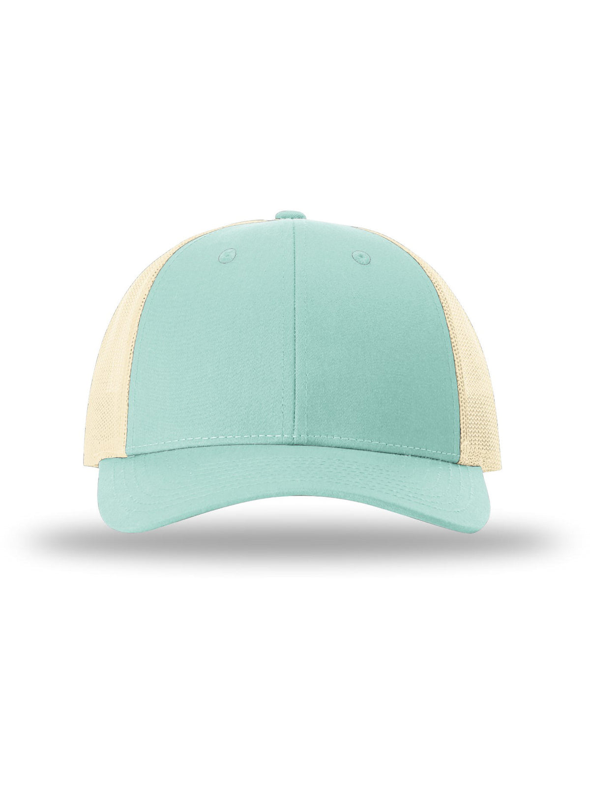 Unisex Low Pro Trucker Cap - 115 - Aruba Blue/Birch