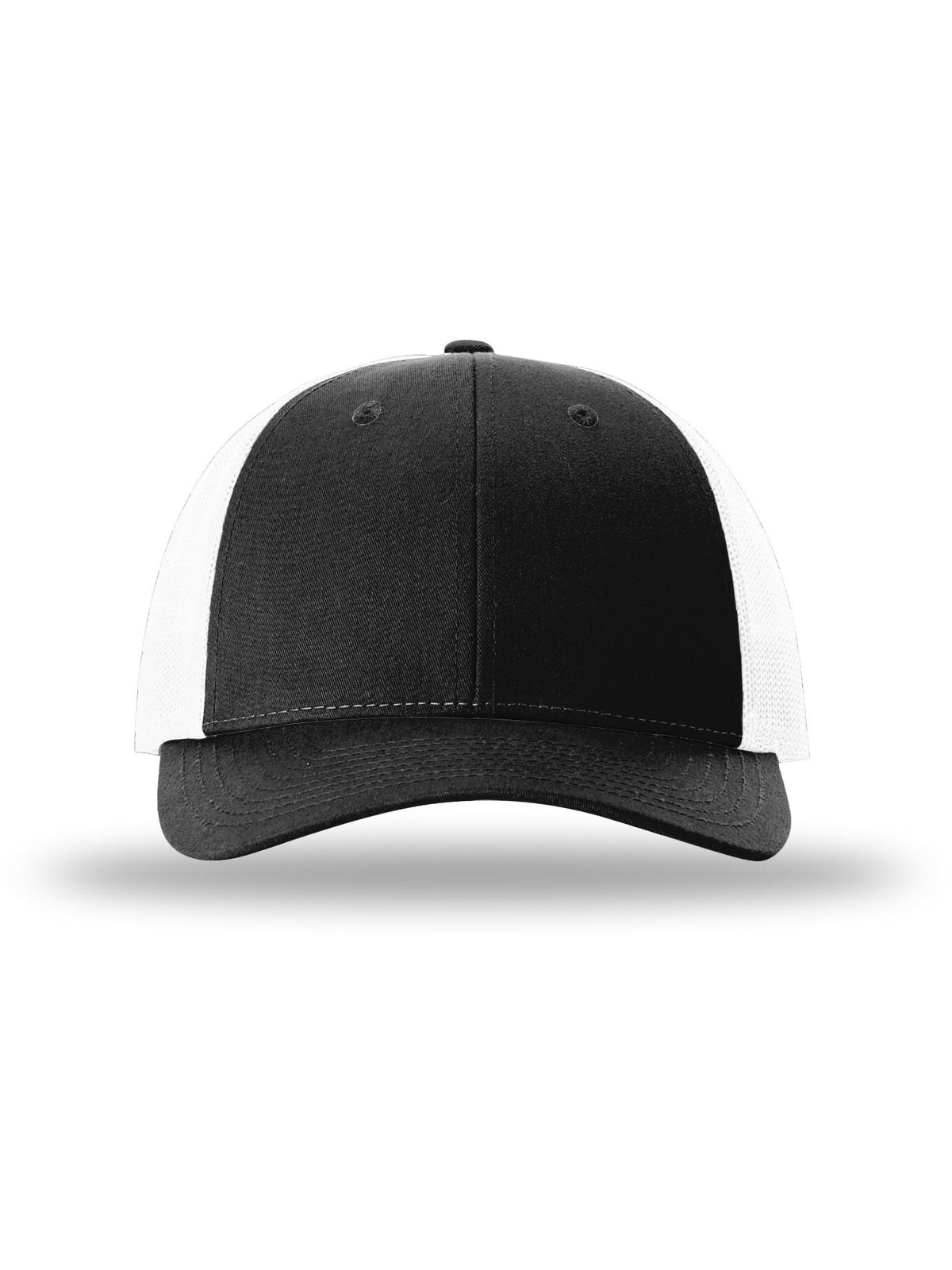 Unisex Low Pro Trucker Cap - 115 - Black/White