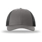 Unisex Low Pro Trucker Cap - 115 - Charcoal/Black