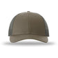 Unisex Low Pro Trucker Cap - 115 - Chocolate Chip/Grey Brown