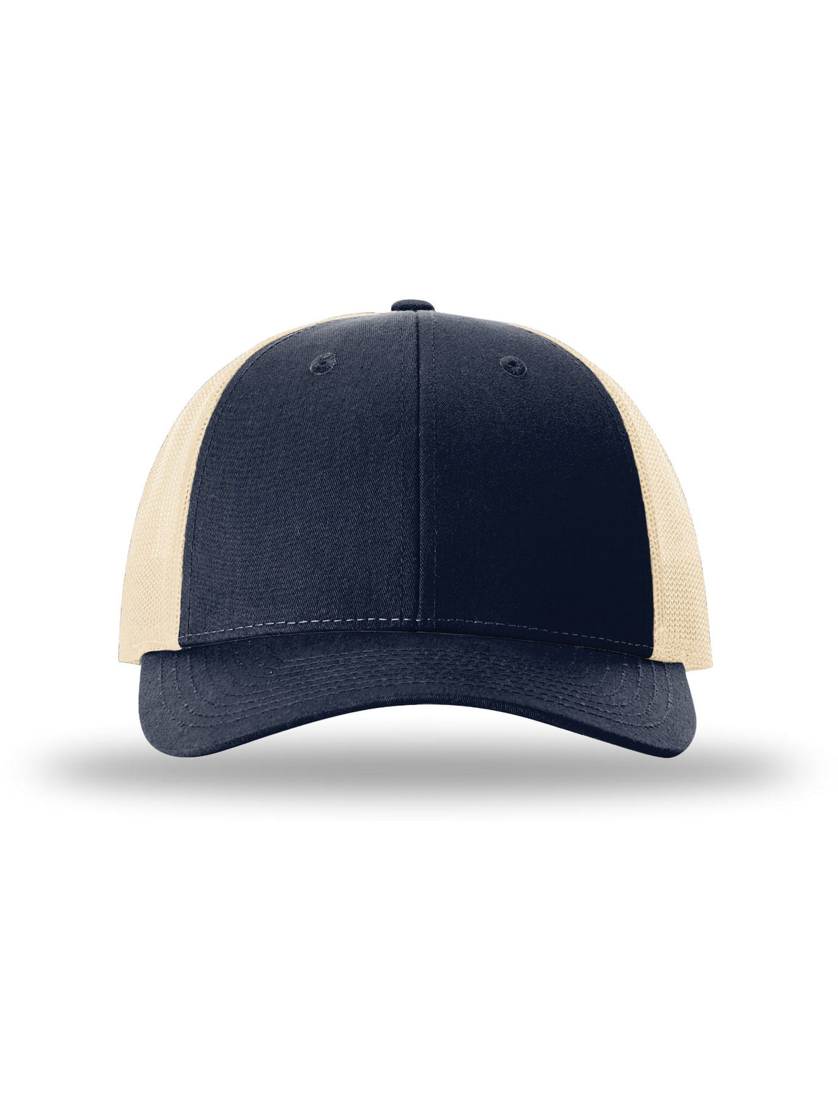 Unisex Low Pro Trucker Cap - 115 - Navy/Khaki