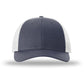 Unisex Low Pro Trucker Cap - 115 - Navy Heather/Light Grey