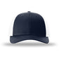 Unisex Low Pro Trucker Cap - 115 - Navy/White