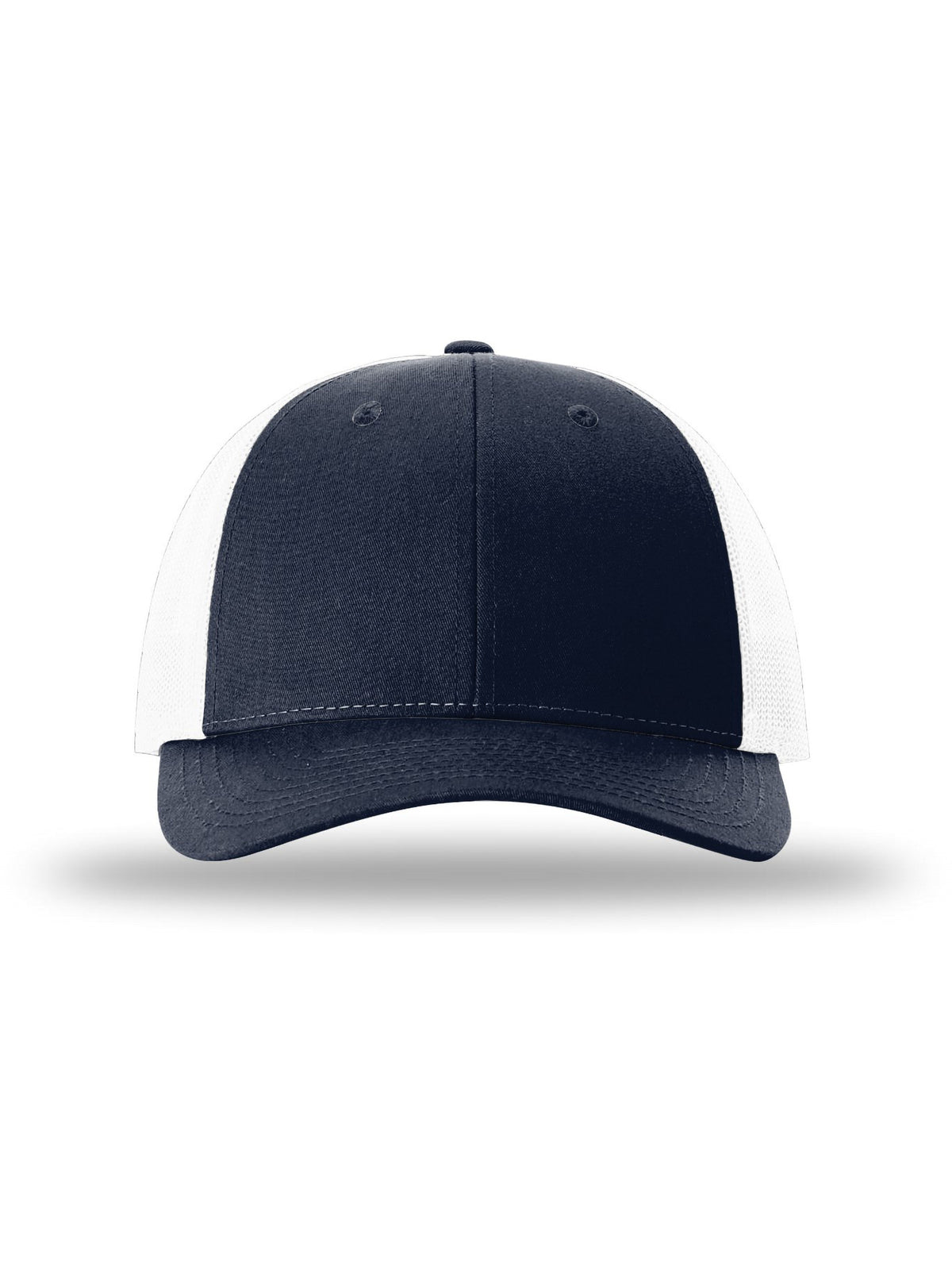 Unisex Low Pro Trucker Cap - 115 - Navy/White