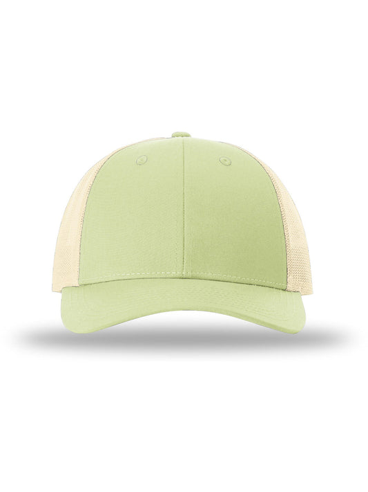 Unisex Low Pro Trucker Cap - 115 - Patina Green/Birch