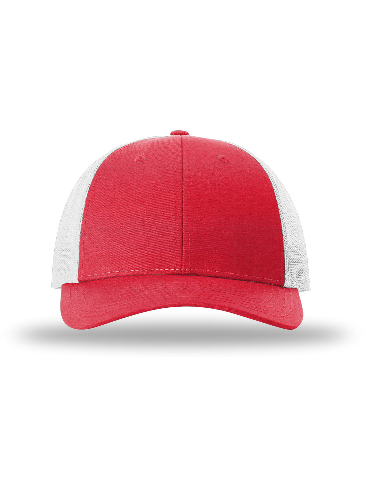 Unisex Low Pro Trucker Cap - 115 - Red Heather/Light Grey