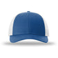 Unisex Low Pro Trucker Cap - 115 - Royal Heather/Light Grey