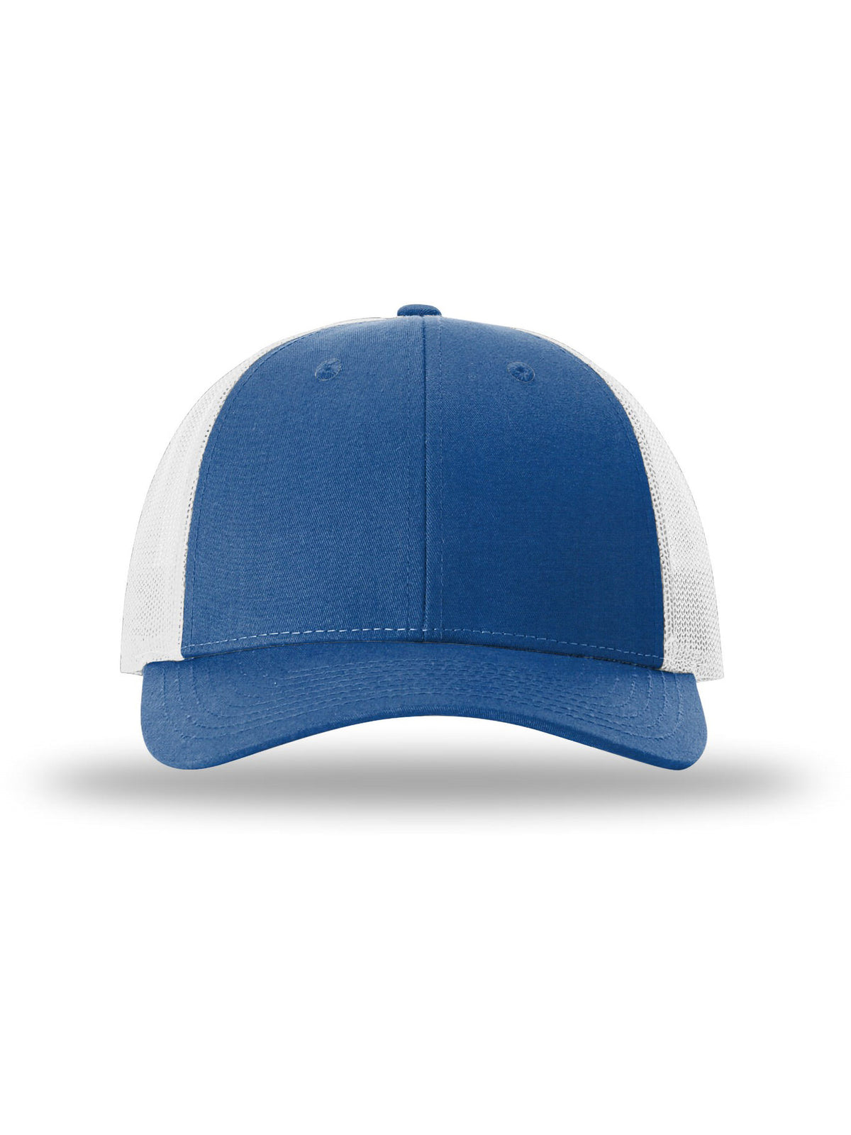 Unisex Low Pro Trucker Cap - 115 - Royal Heather/Light Grey
