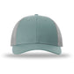 Unisex Low Pro Trucker Cap - 115 - Smoke Blue/Aluminum