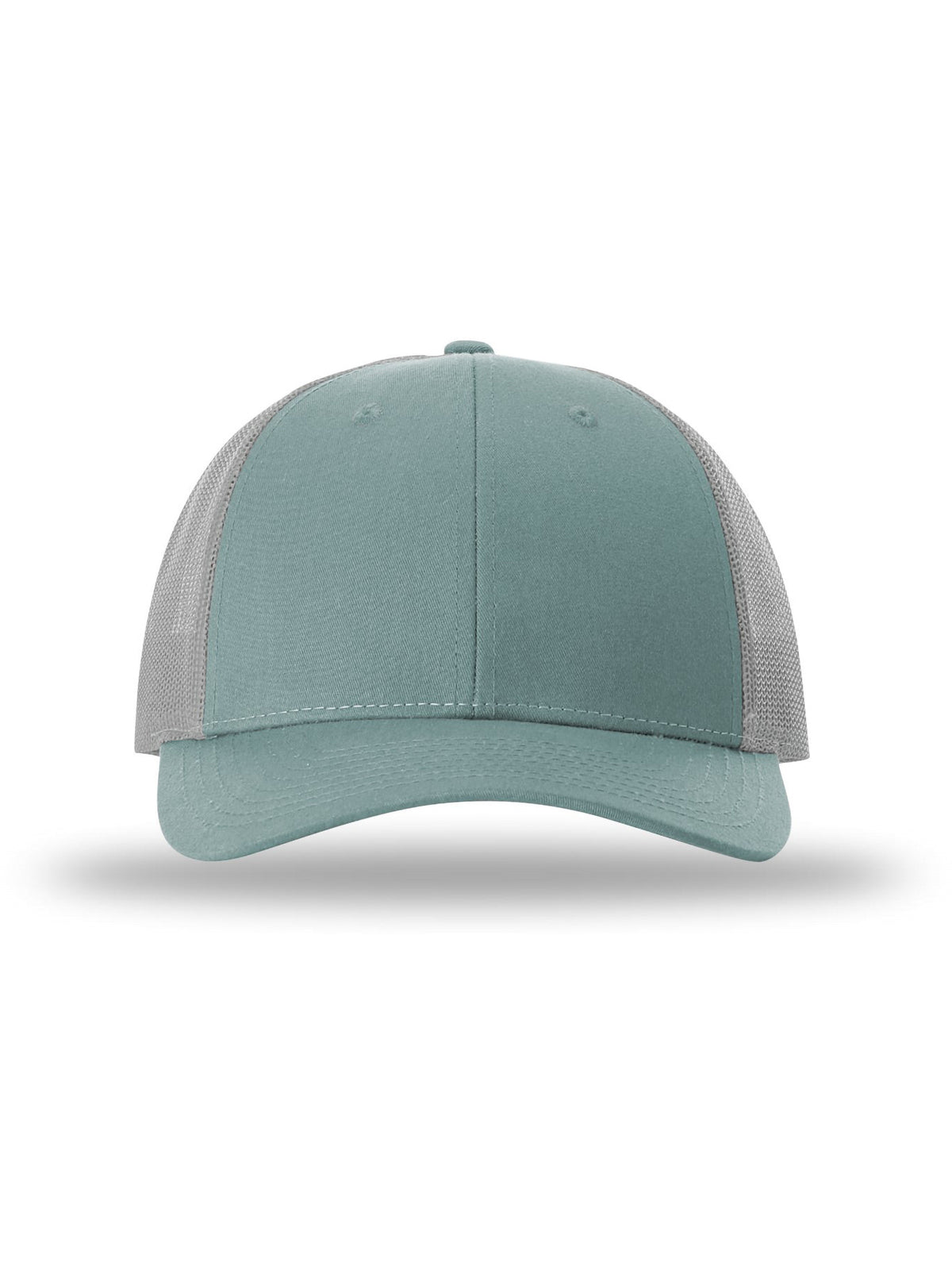 Unisex Low Pro Trucker Cap - 115 - Smoke Blue/Aluminum