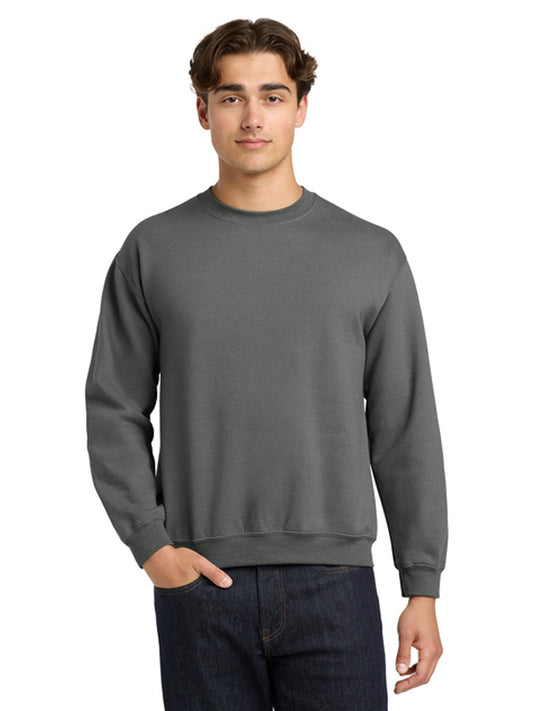 Men's Pocketless Crewneck Sweatshirt - 18000 - Charcoal