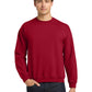 Men's Pocketless Crewneck Sweatshirt - 18000 - Cardinal Red