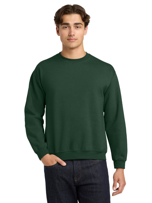 Men's Pocketless Crewneck Sweatshirt - 18000 - Fan Dark Green