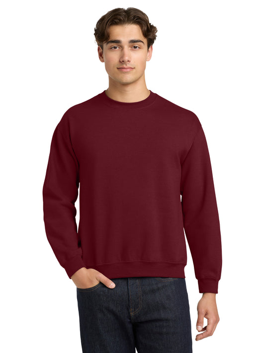Men's Pocketless Crewneck Sweatshirt - 18000 - Garnet
