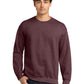 Men's Pocketless Crewneck Sweatshirt - 18000 - Heather Dark Maroon