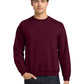 Men's Pocketless Crewneck Sweatshirt - 18000 - Maroon