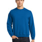 Men's Pocketless Crewneck Sweatshirt - 18000 - Neon Blue