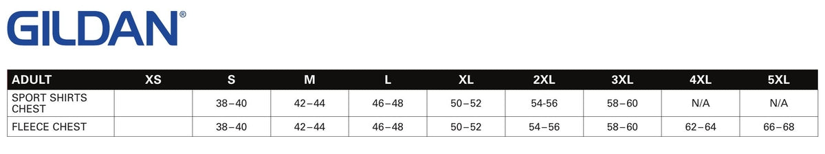 SIZECHART