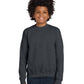 Youth Heavy Blend Crewneck Sweatshirt - 18000B - Dark Heather