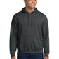 Men's 1-Pocket Heavy Blend Hooded Sweatshirt - 18500 - Fan Charcoal Heather