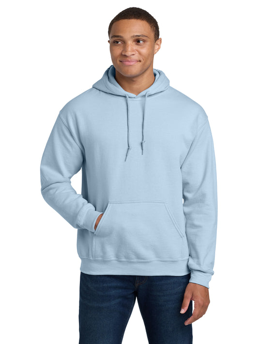 Men's 1-Pocket Heavy Blend Hooded Sweatshirt - 18500 - Light Blue