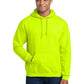 Men's 1-Pocket Heavy Blend Hooded Sweatshirt - 18500 - Safety Green