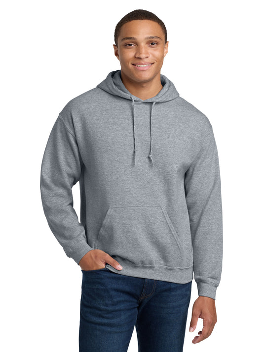 Men's 1-Pocket Heavy Blend Hooded Sweatshirt - 18500 - Sport Grey