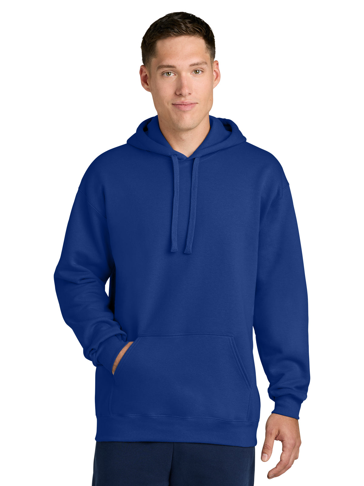Men's 1-Pocket Maxweight Hooded Sweatshirt - 19500 - Deep Royal