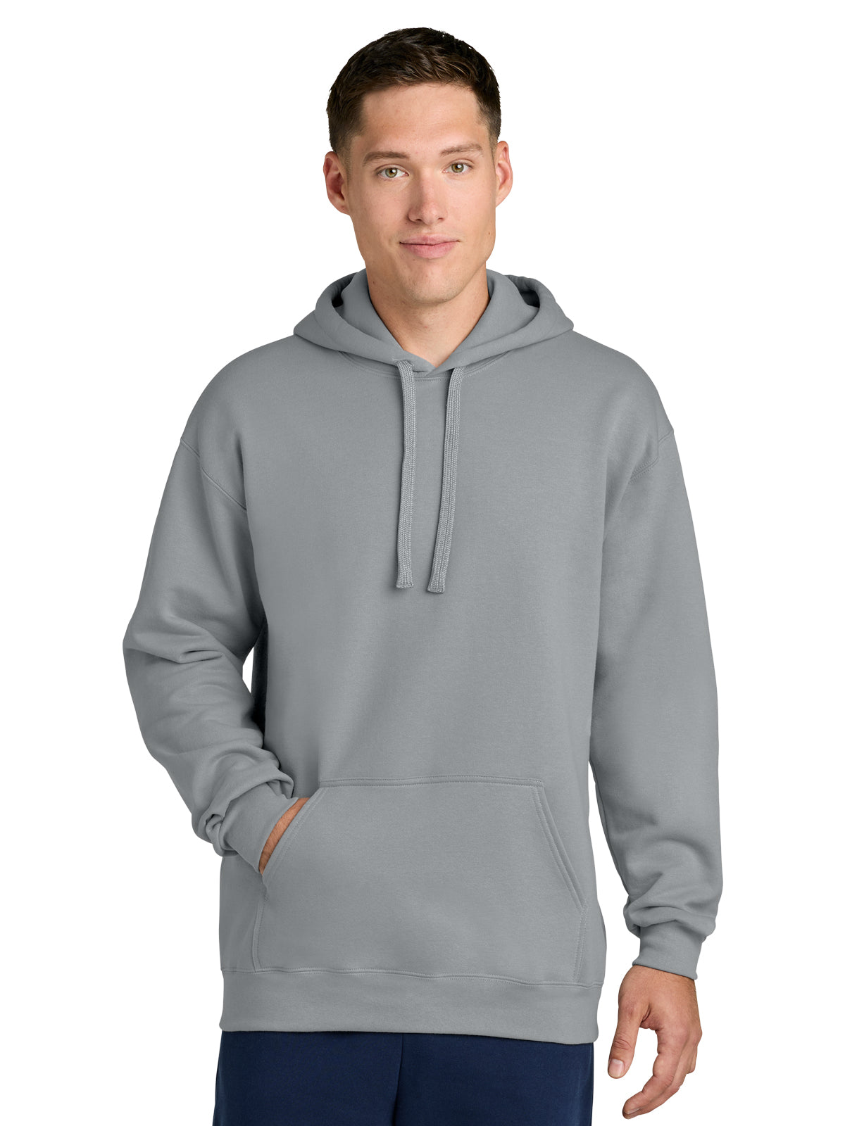 Men's 1-Pocket Maxweight Hooded Sweatshirt - 19500 - Gravel