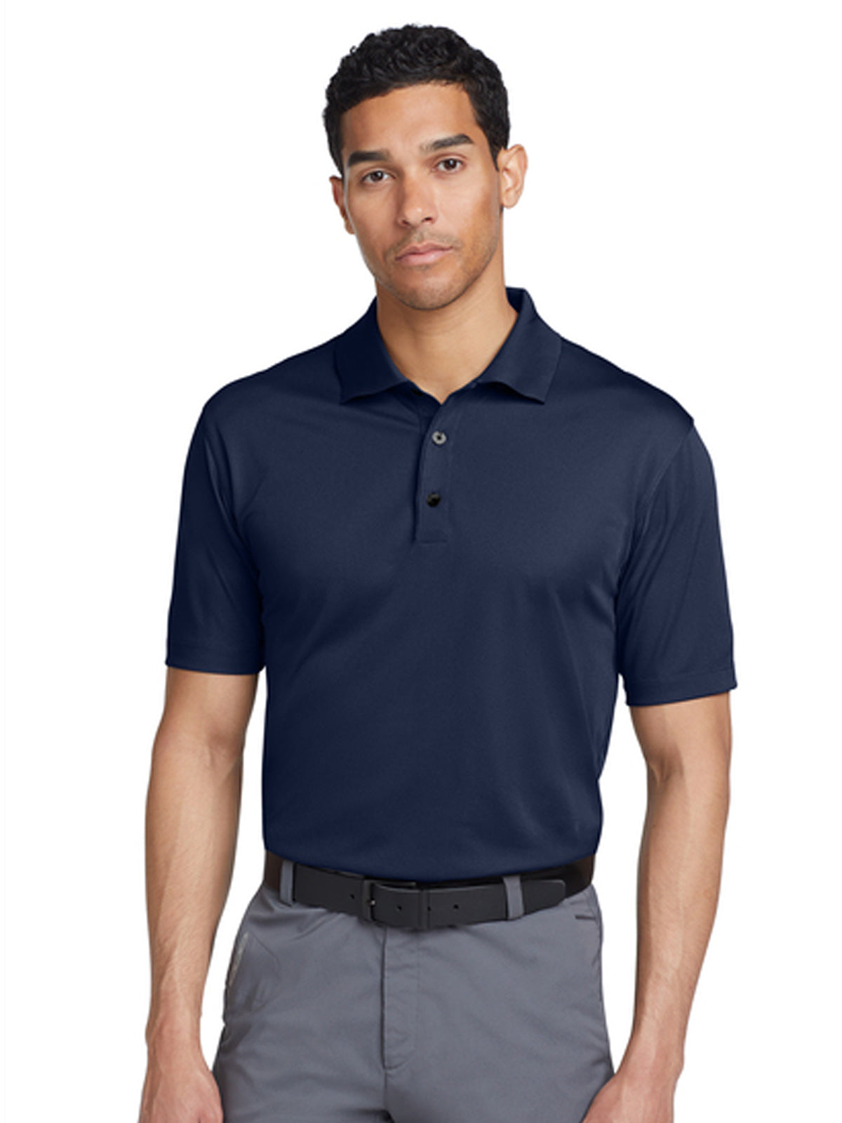 Men's Pocketless Tech Basic Polo - 203690 - Midnight Navy