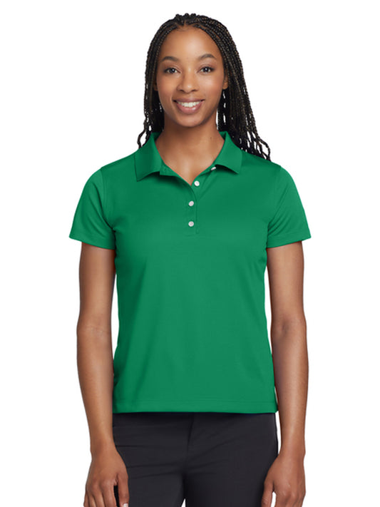 Women's Pocketless Tech Basic Polo - 203697 - Lucky Green