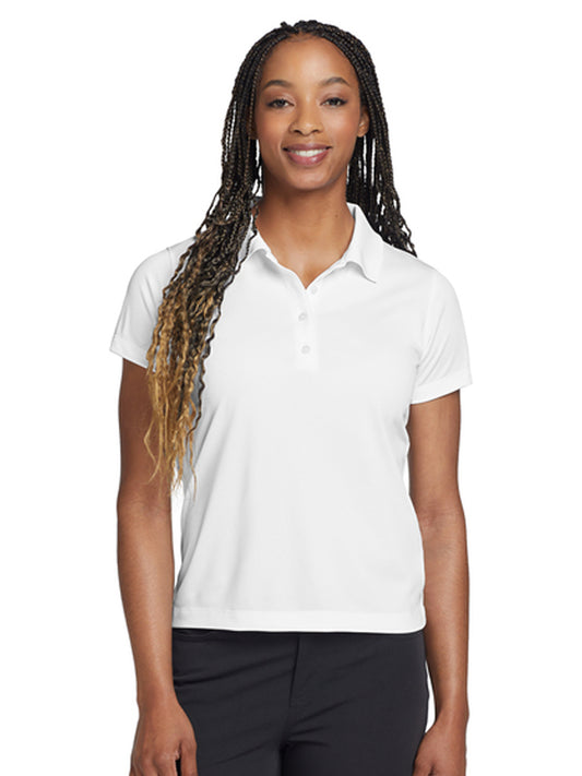 Women's Pocketless Tech Basic Polo - 203697 - White