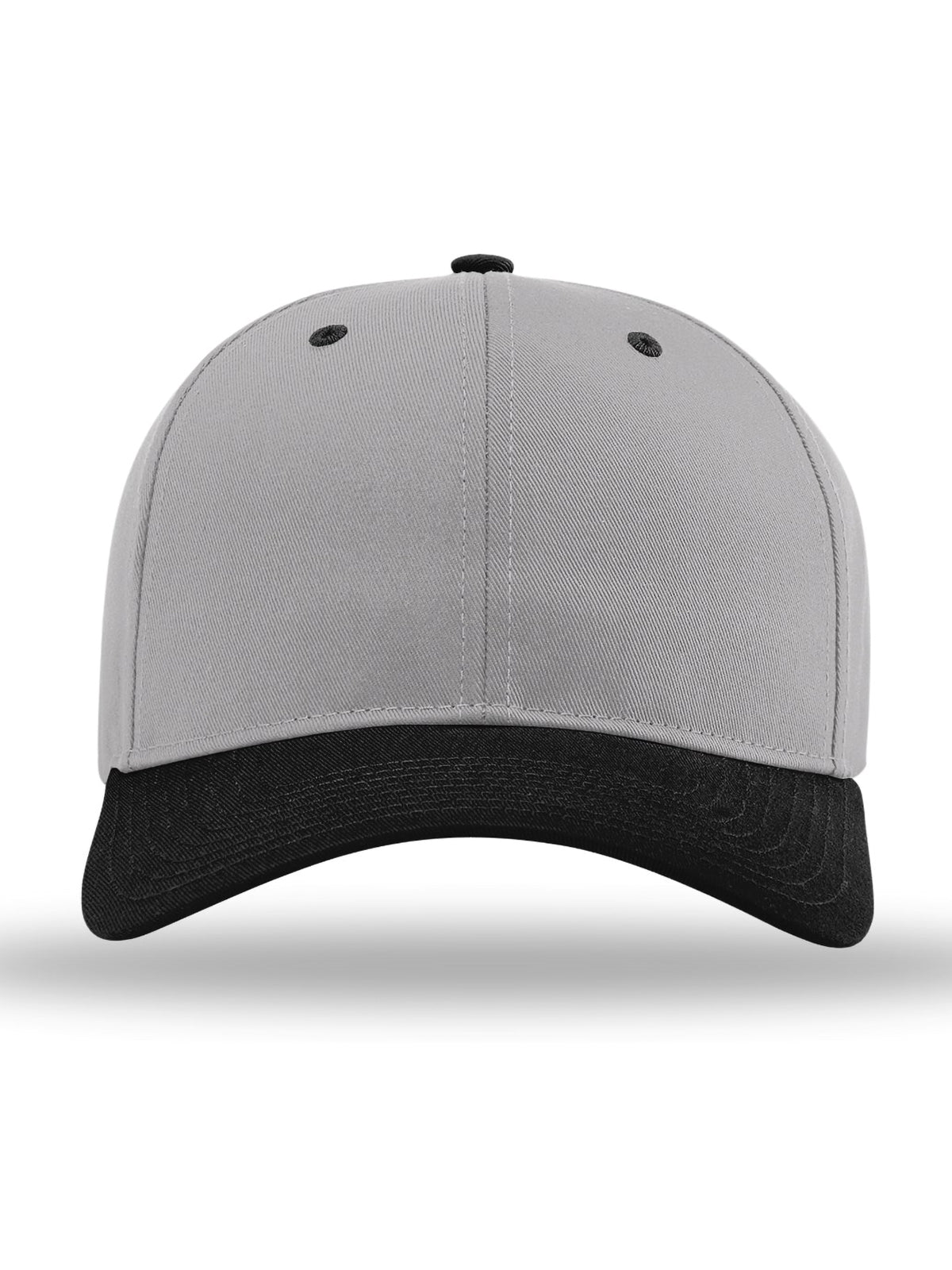 Unisex Pro Twill Snapback Cap - 212 - Grey/ Grey/ Black