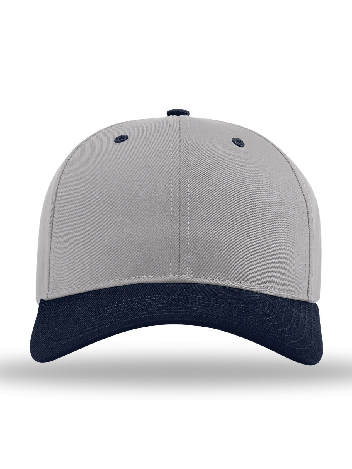 Unisex Pro Twill Snapback Cap - 212 - Grey/ Grey/ Navy