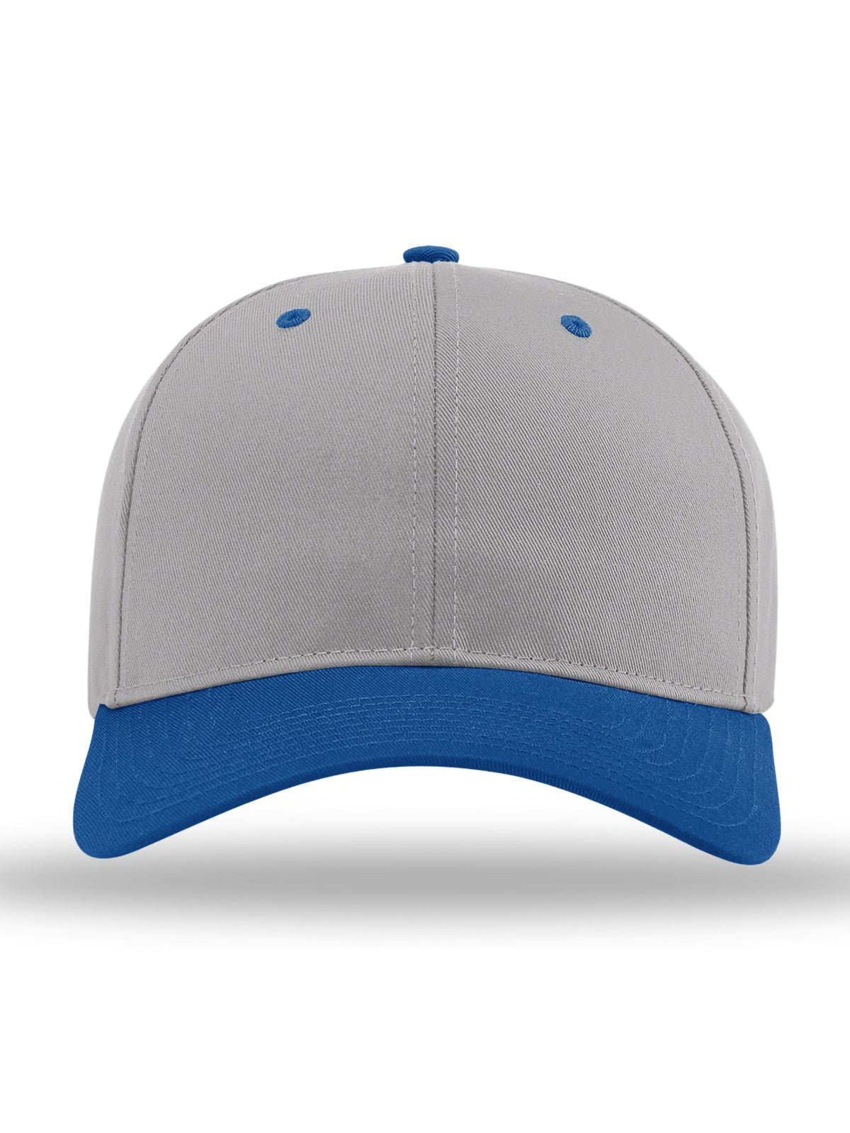 Unisex Pro Twill Snapback Cap - 212 - Grey/ Grey/ Royal