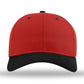Unisex Pro Twill Snapback Cap - 212 - Red/ Red/ Black