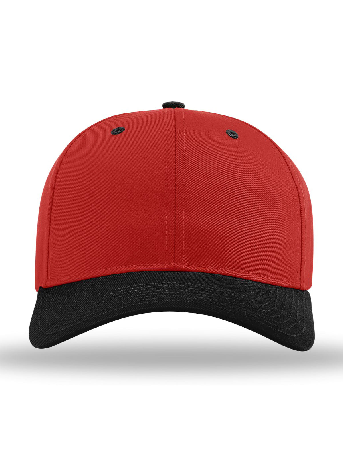 Unisex Pro Twill Snapback Cap - 212 - Red/ Red/ Black