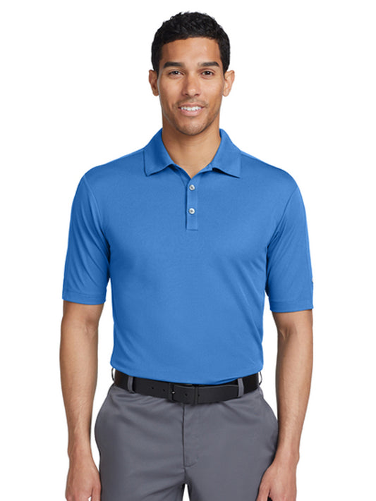 Men's Pocketless Dri-FIT Polo - 266998 - Pacific Blue