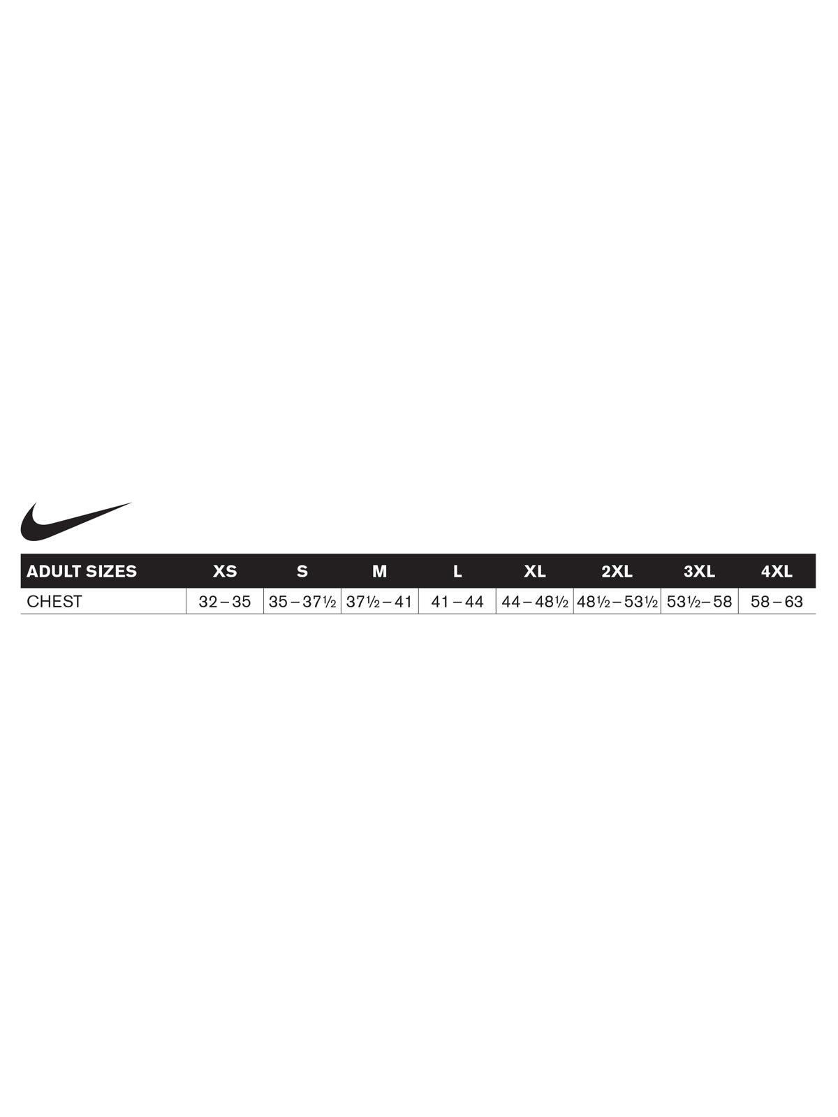 SIZECHART