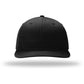 Unisex Solid Twill Trucker Cap - 312 - Black
