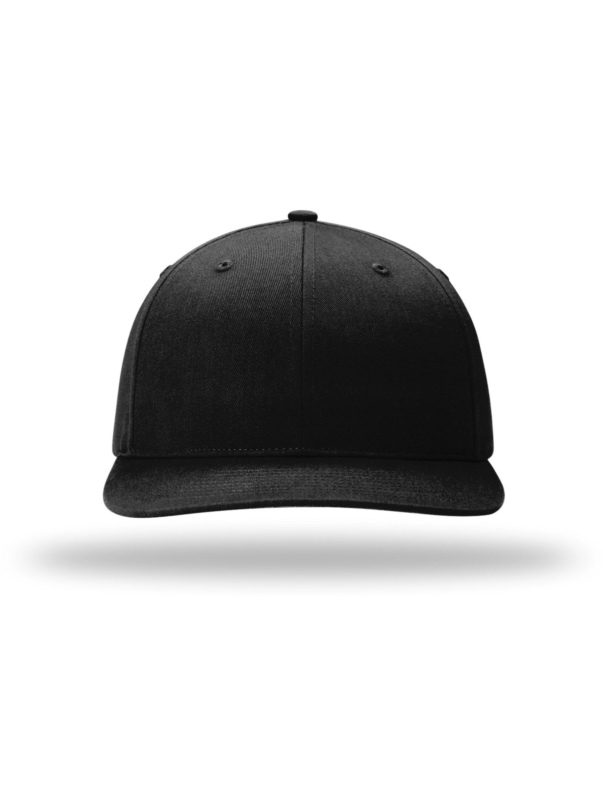 Unisex Solid Twill Trucker Cap - 312 - Black