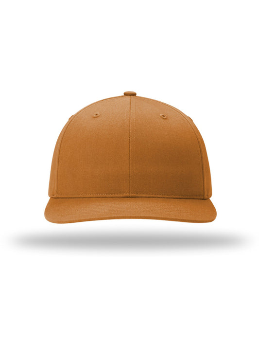 Unisex Solid Twill Trucker Cap - 312 - Caramel