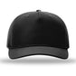 Unisex Laser Perf Performance Rope Cap - 355 - Black/ Black Grey
