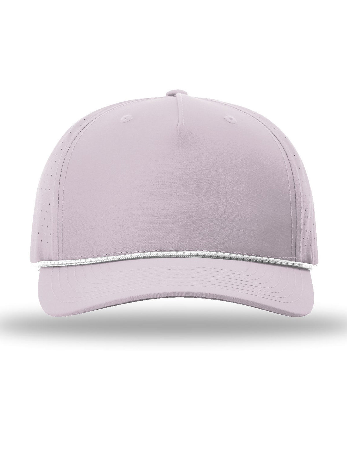 Unisex Laser Perf Performance Rope Cap - 355 - Lilac/ White Grey