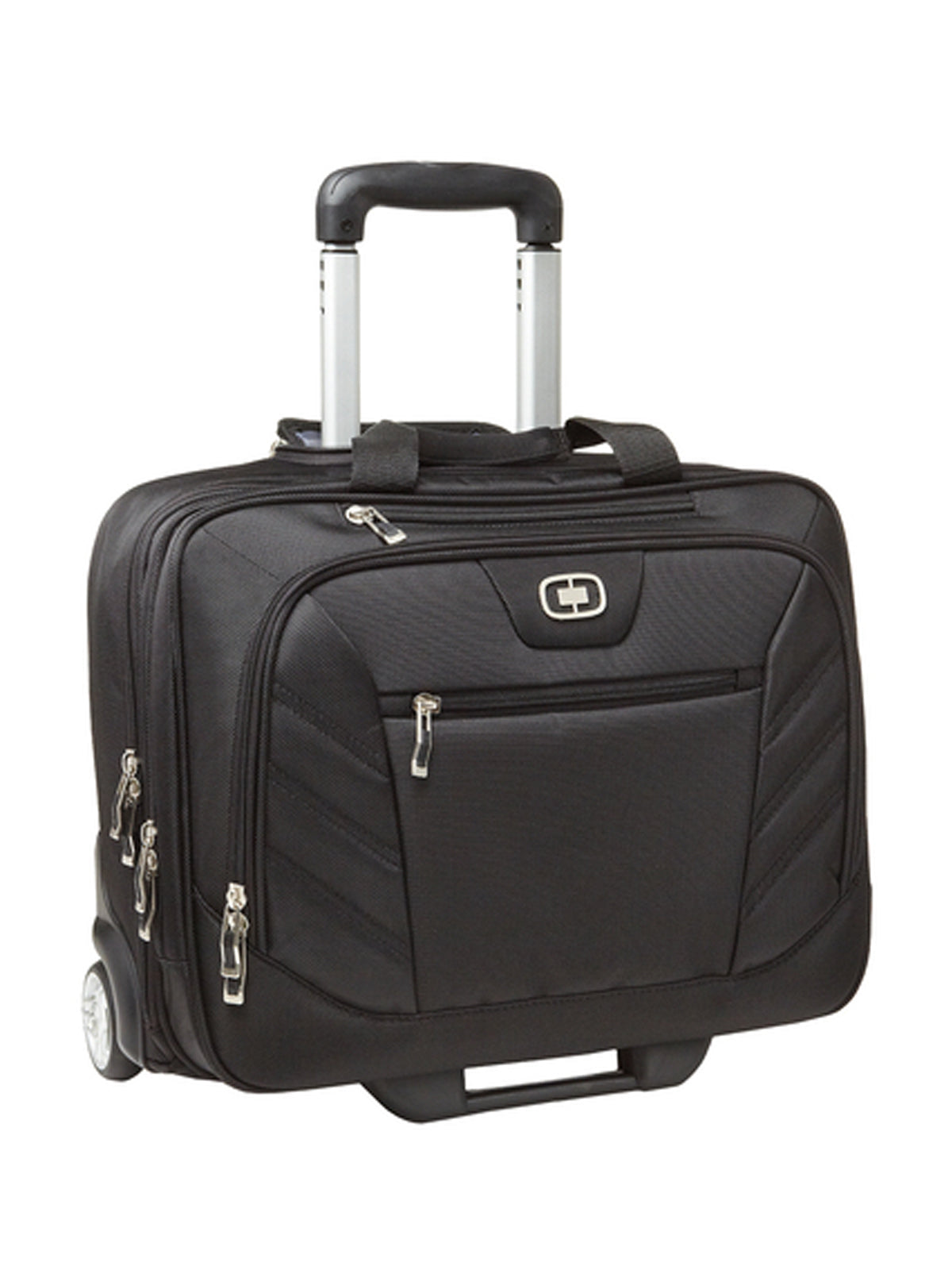 6-Pocket Lucin Wheeled Briefcase - 417018 - Black